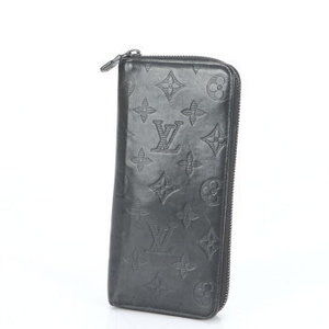 Louis Vuitton Monogram Vertical MUM Shadow Wallet Leather Long Zippy equipped